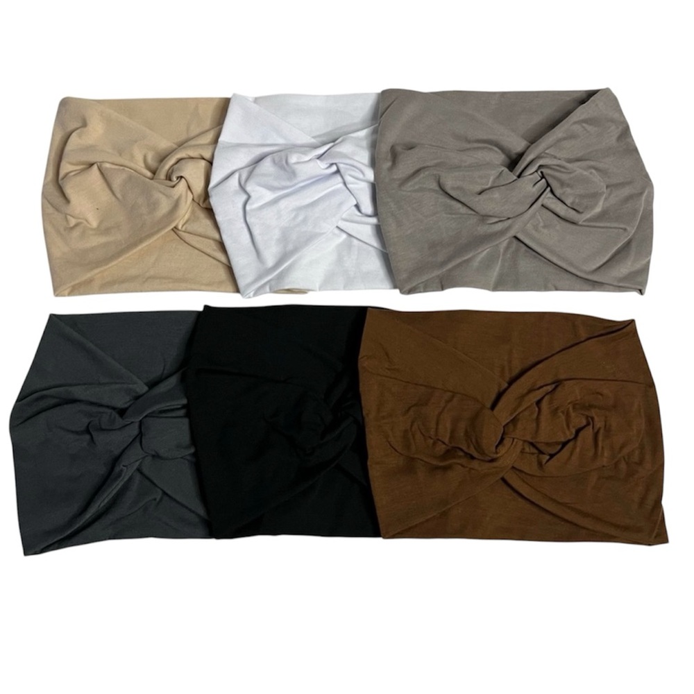 YONUF 6pk Wide Headbands